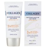 Отбеливающий солнцезащитный крем с коллагеном Enough Whitening Collagen Moisture Sun Cream SPF50+ PA++++, 50 г