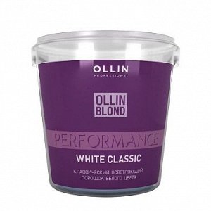 OLLIN BLOND PERFORMANS Классический осветляющий порошок белого цвета 500гр