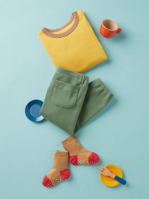 UNIQLO - детские леггинсы из вафельного материала (10/10 длина)
