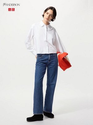 UNIQLO - прямые джинсы из мягкого денима