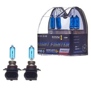 Лампа галогенная Avantech HB3(9005) (P20d, T12), 12В, 65Вт (соответствует 120Вт), 5000К, комплект 2 шт, арт. AB5005