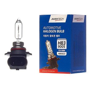 Лампа галогенная Avantech HB3(9005) (P20d, T12), 12В, 60Вт, 3200К, 1 шт, арт. AB0023