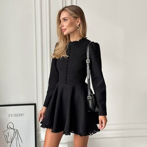 Платье женское с длинным рукавом