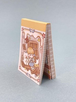 Блокнот отрывной для записей "Lovely stories", brown