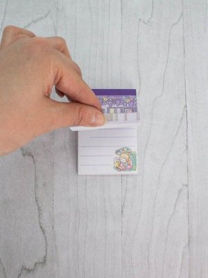Блокнот отрывной для записей "Lovely stories", purple