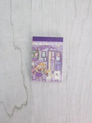 Блокнот отрывной для записей "Lovely stories", purple