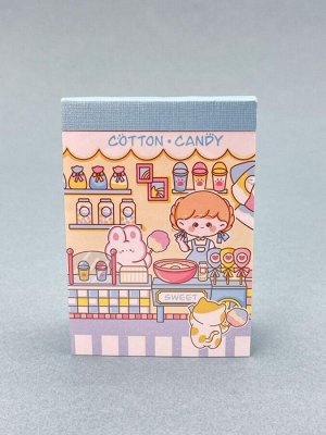 Блокнот отрывной для записей "Lovely stories", blue