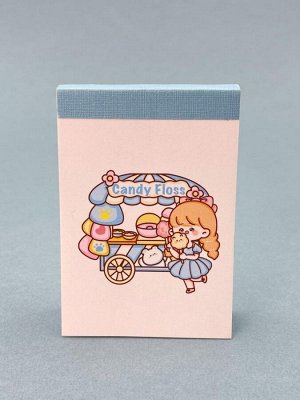 Блокнот отрывной для записей "Lovely stories", blue