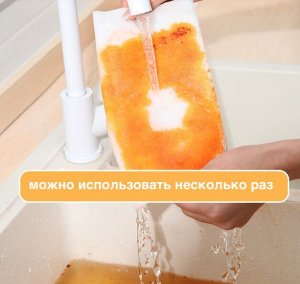 Многоразовые нетканные салфетки в рулоне 40 листов 6 штук