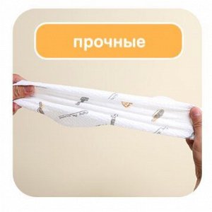 Многоразовые нетканные салфетки в рулоне 40 листов 6 штук