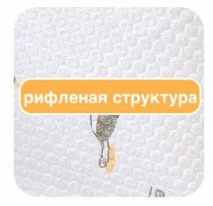 Многоразовые нетканные салфетки в рулоне 40 листов 6 штук