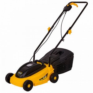 Газонокосилка сетевая HUTER ELM-1100, 1100 Вт, 3100 об./мин, ширина скашивания 32 см, 70/4/2