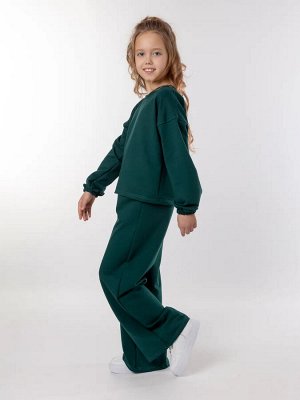 Костюм для девочки с брюками палаццо