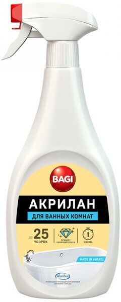 Ваgi Чистящее средство для ваной "Акрилан" Classic флакон 400 мл