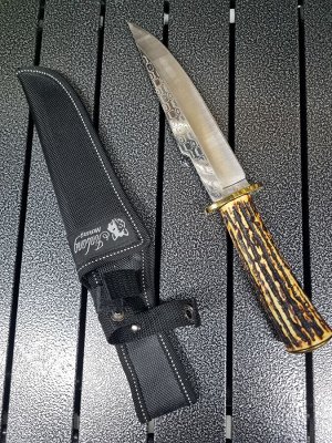Нож туристический c чехлом 34см SA23
