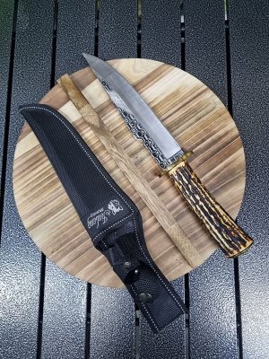Нож туристический c чехлом 34см SA23