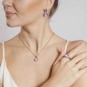 Кольцо Firenze medium orchid 16.5 мм Qudo