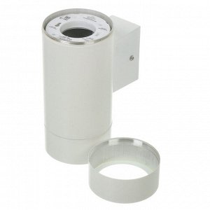 Светильник фасадный General Lighting Systems, GWL-2GX53-M-IP65, накладной, 9х20.5 см, 2 лампы, IP65, белый
