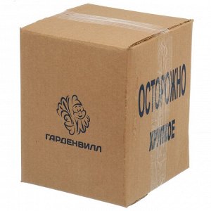 Кашпо гипс, 0.5 л, 18х19 см, черное, Оскар, 395/5