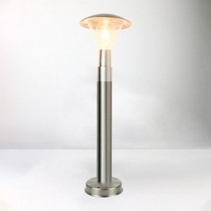 Светильник садово-парковый General Lighting Systems, Фортис S1, 50 Вт, нержавеющая сталь, 18х45 см, серебро