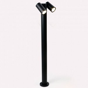 Светильник садово-парковый General Lighting Systems, Высокий Люмикс, наземный, 50 Вт, металл, 17.1х100 см, черный