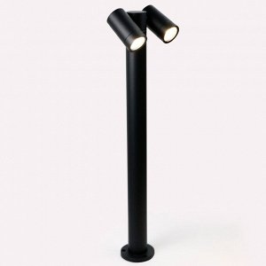 Светильник садово-парковый General Lighting Systems, Средний Люмикс, наземный, 50 Вт, металл, 17.1х70 см, черный