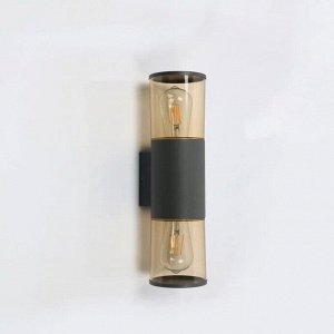 Светильник фасадный General Lighting Systems, Модэли, накладной, 50 Вт, металл, 12.6х38.2 см, графит