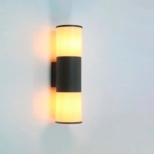 Светильник фасадный General Lighting Systems, Модэли, накладной, 50 Вт, металл, 12.6х38.2 см, 662464, графит