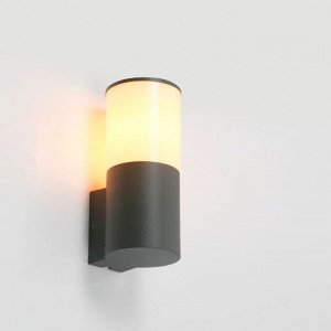 Светильник фасадный General Lighting Systems, Модэли, накладной, 50 Вт, металл, 12.4х24.2 см, графит