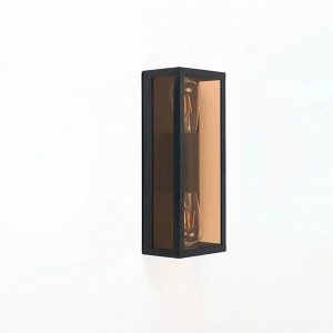 Светильник фасадный General Lighting Systems, Лофт, накладной, 50 Вт, металл, 14.5х37 см, черный, золотой