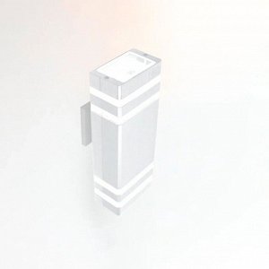 Светильник фасадный General Lighting Systems, Катет, накладной, 50 Вт, металл, 11х11.5 см, белый