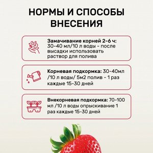 Удобрение Биомолекулы, для клубники, 400 мл, Удобряй