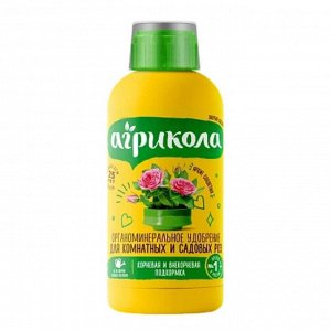 Удобрение Аква, для садовых и комнатных роз, органоминеральное, жидкость, 250 мл, Агрикола