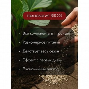Удобрение для пионов и роз, пролонгированное с биодоступным кремнием, гранулы, 800 г, Bona Forte