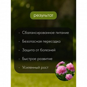 Удобрение для пионов и роз, пролонгированное с биодоступным кремнием, гранулы, 800 г, Bona Forte