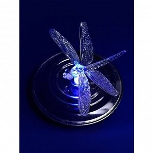 Фонарь садовый Uniel, Magic dragonfly USL-S-106/PT075, на солнечной батарее, водный, пластик, 12х7.5 см