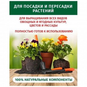 Грунт Живая земля, универсальный, 10 л, Terra Vita