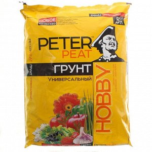 Грунт Hobby, универсальный, 5 л, Peter Peat