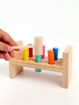 Детская развивающая игра «Стучалка» 17.7x7x10 см