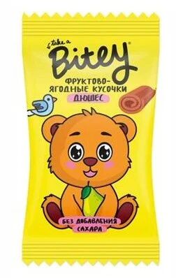 Пастила Bitey Фруктово-ягодные кусочки «Дюшес» 20г (Упаковка 12 шт)