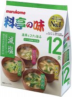 Суп Мисо  miso Marukome с низким содержанием соли 12p