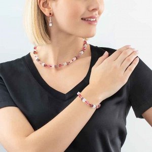 Серьги Pink Coeur de Lion