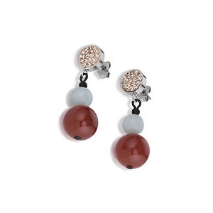 *Серьги Multicolor Gemstone Coeur de Lion