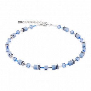 Колье Blue-Silver Coeur de Lion