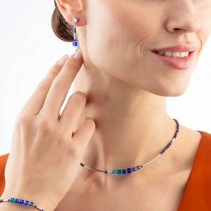 Серьги Blue Coeur de Lion