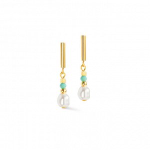 Серьги Mint Green Coeur de Lion