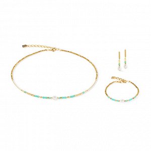 Серьги Mint Green Coeur de Lion