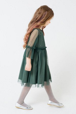 Платье(Осень-Зима)+girls (зеленый к223)