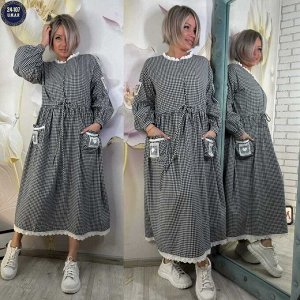 Платье ткань х/б