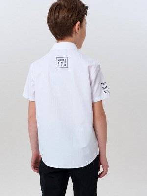 Рубашка текстильная для мальчиков (regular fit)